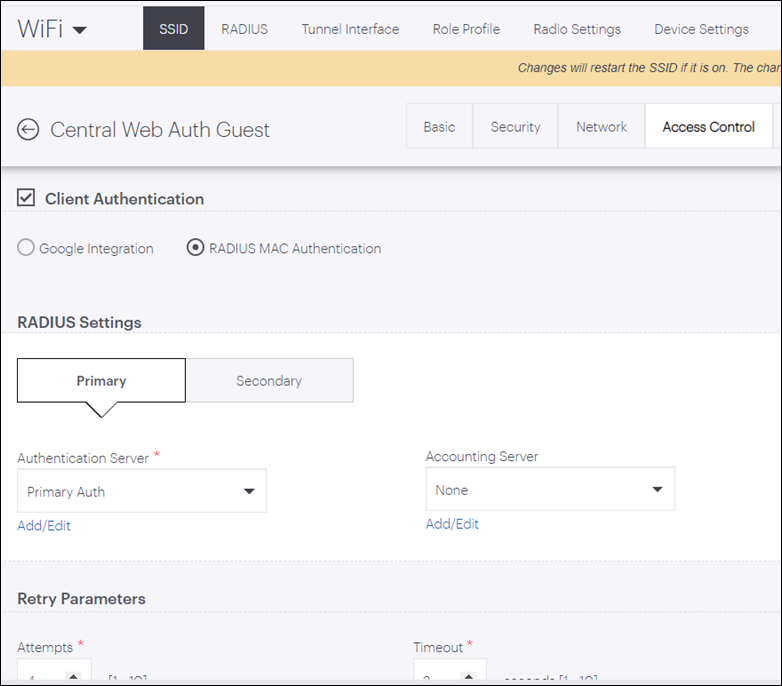 Wireless 802.1X and MBA Use Cases and Workflows
